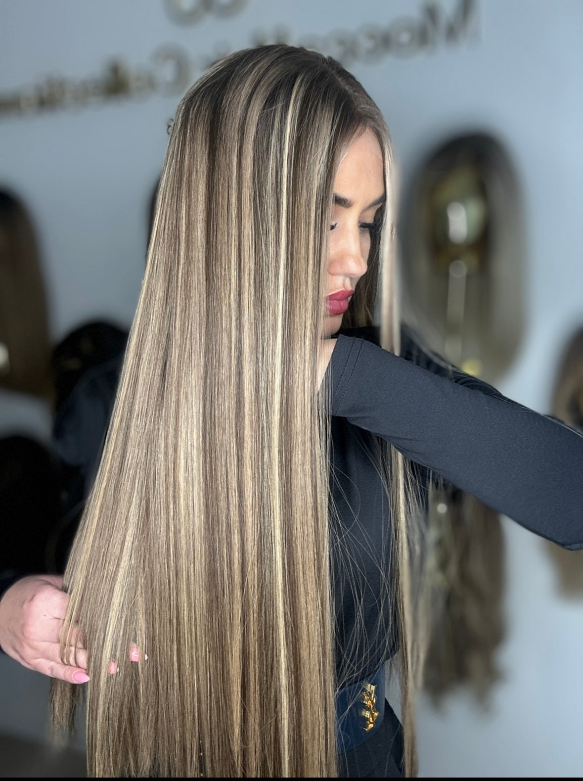 European wig - color 8A/18/6