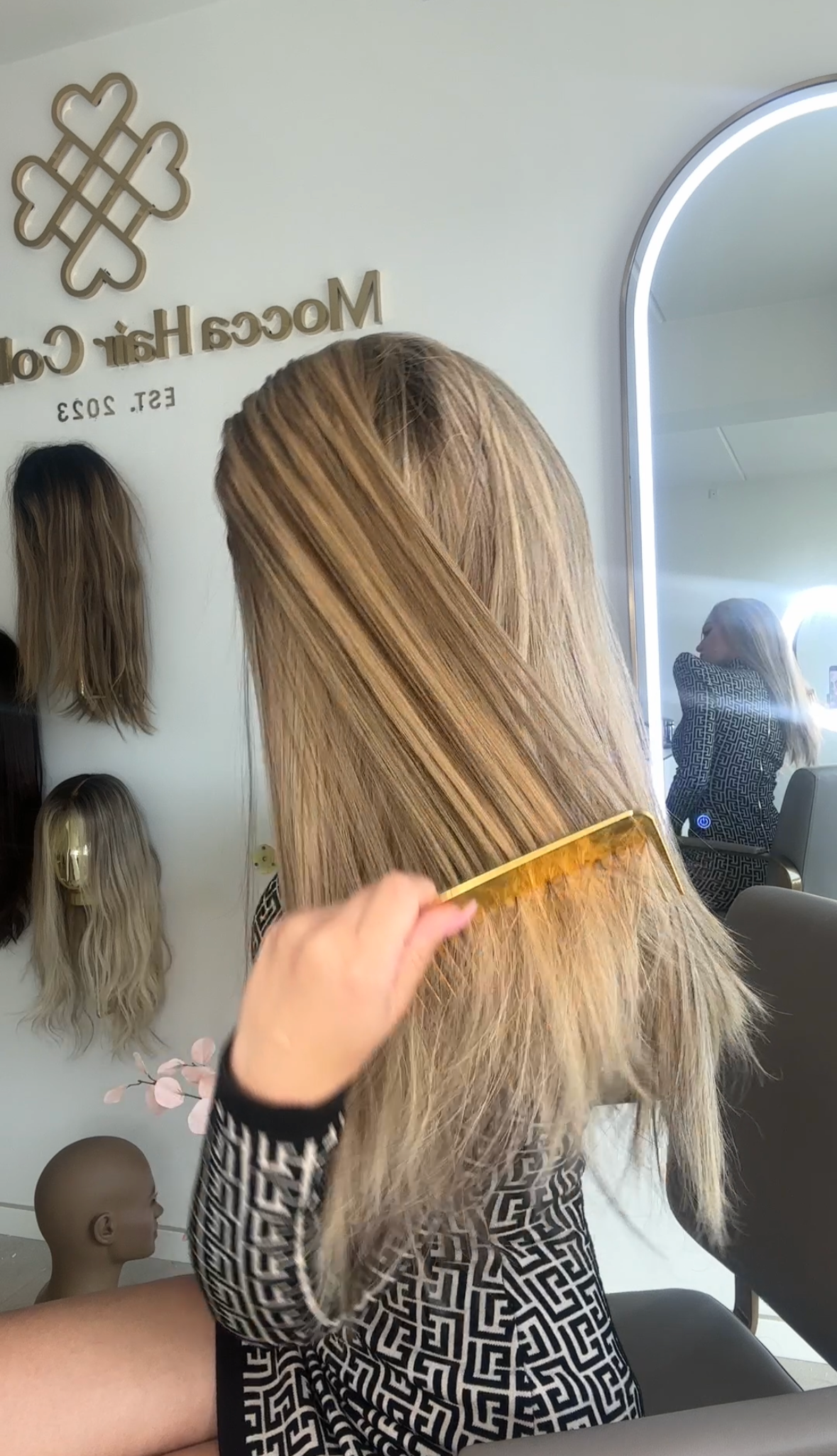 Exclusive collection - European wig - Blonde/ ashy wig