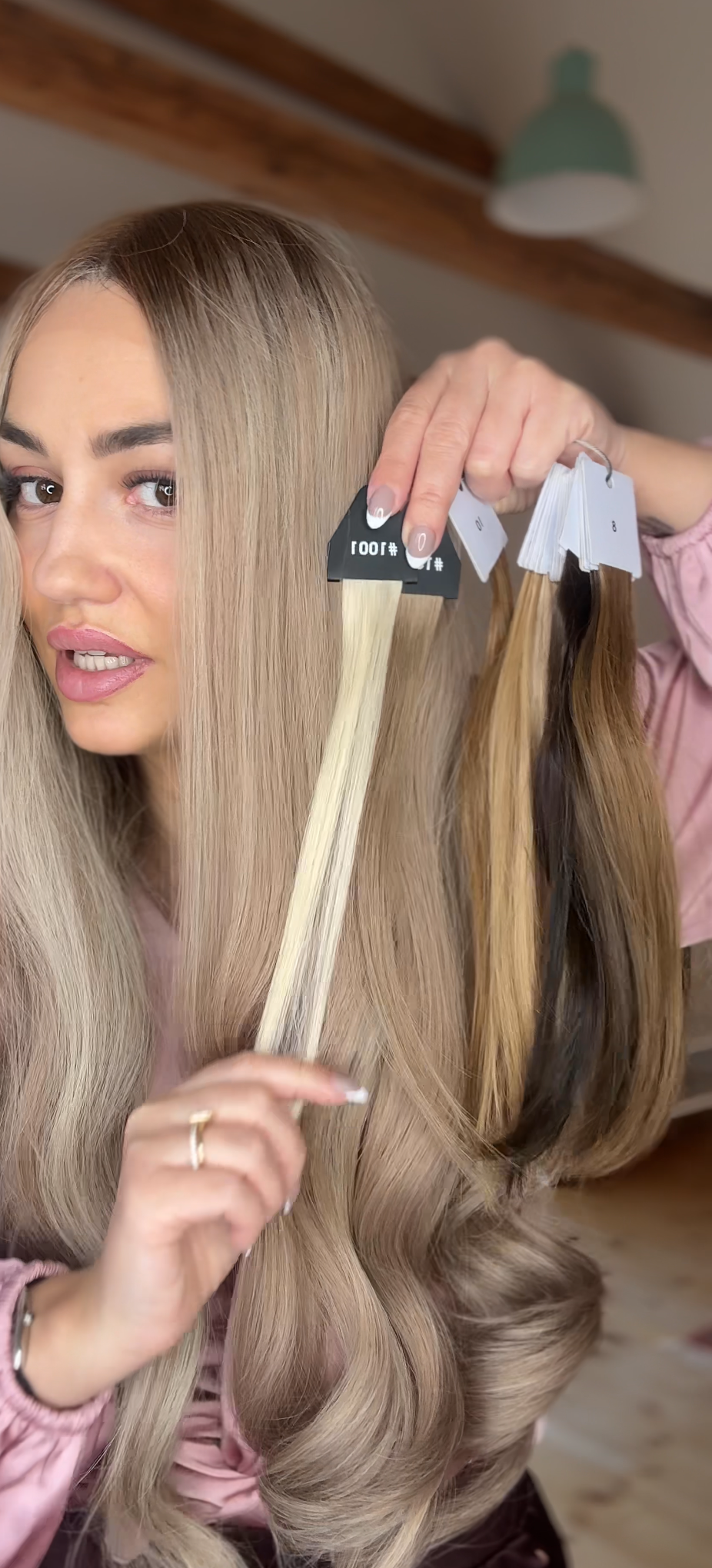 Exclusive collection - European wig - Blonde Wig With Warm Roots #10 #1001 #130A