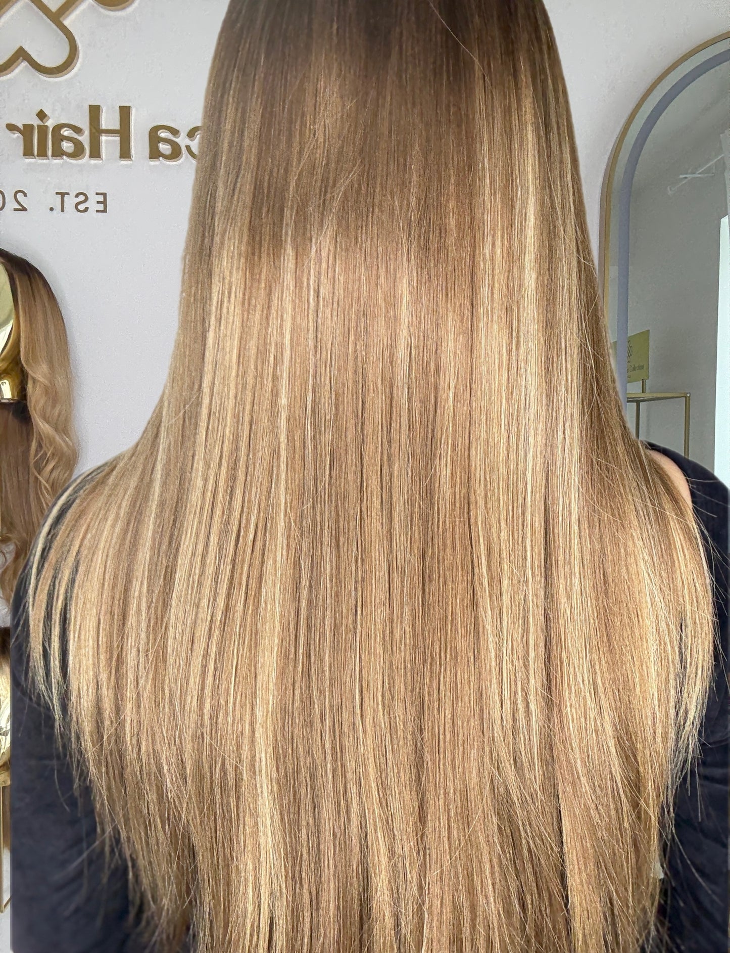 3-in-1 Wig: Dark Brown, Light Brown & Blonde