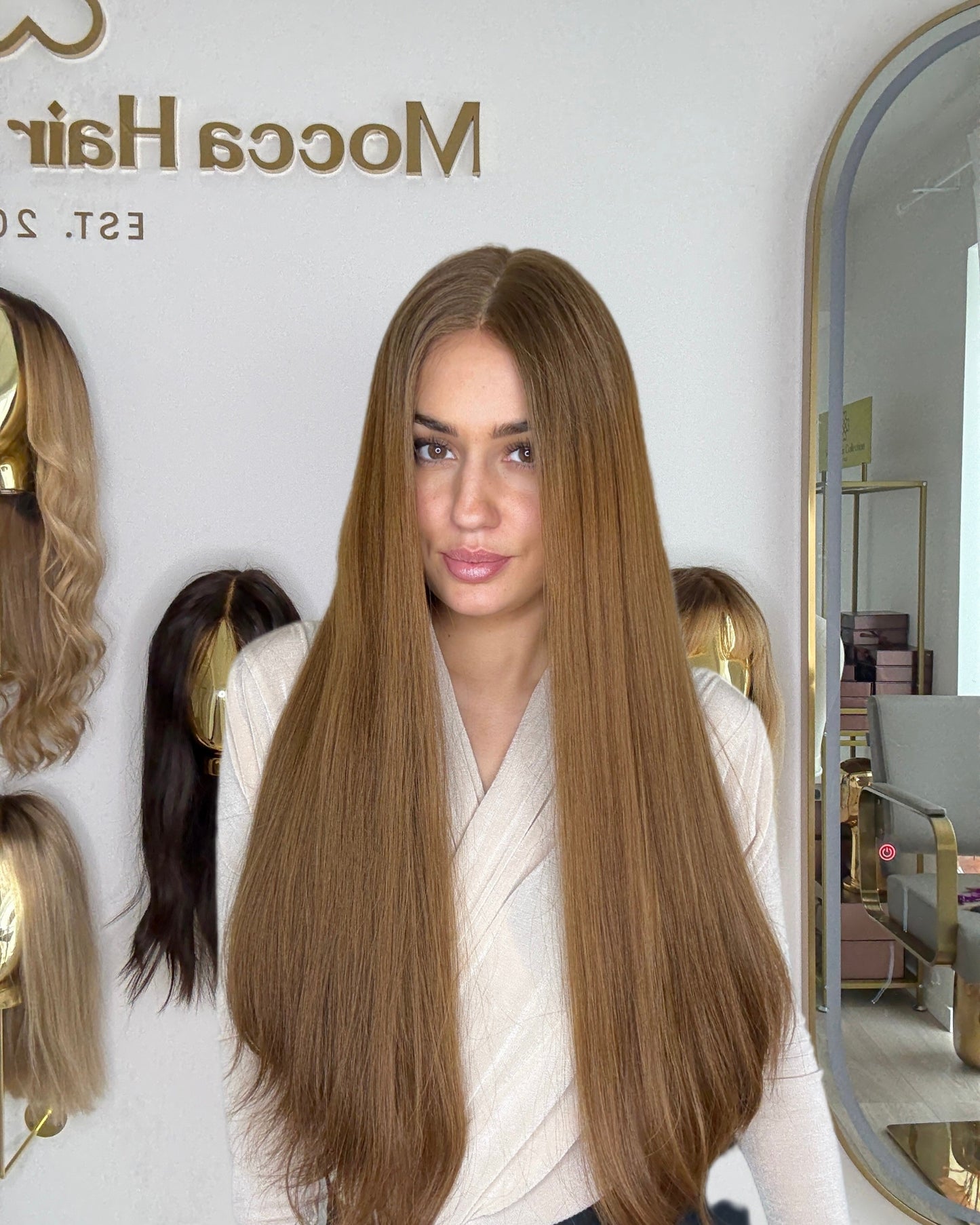 European wig - color #4 & #6/8/