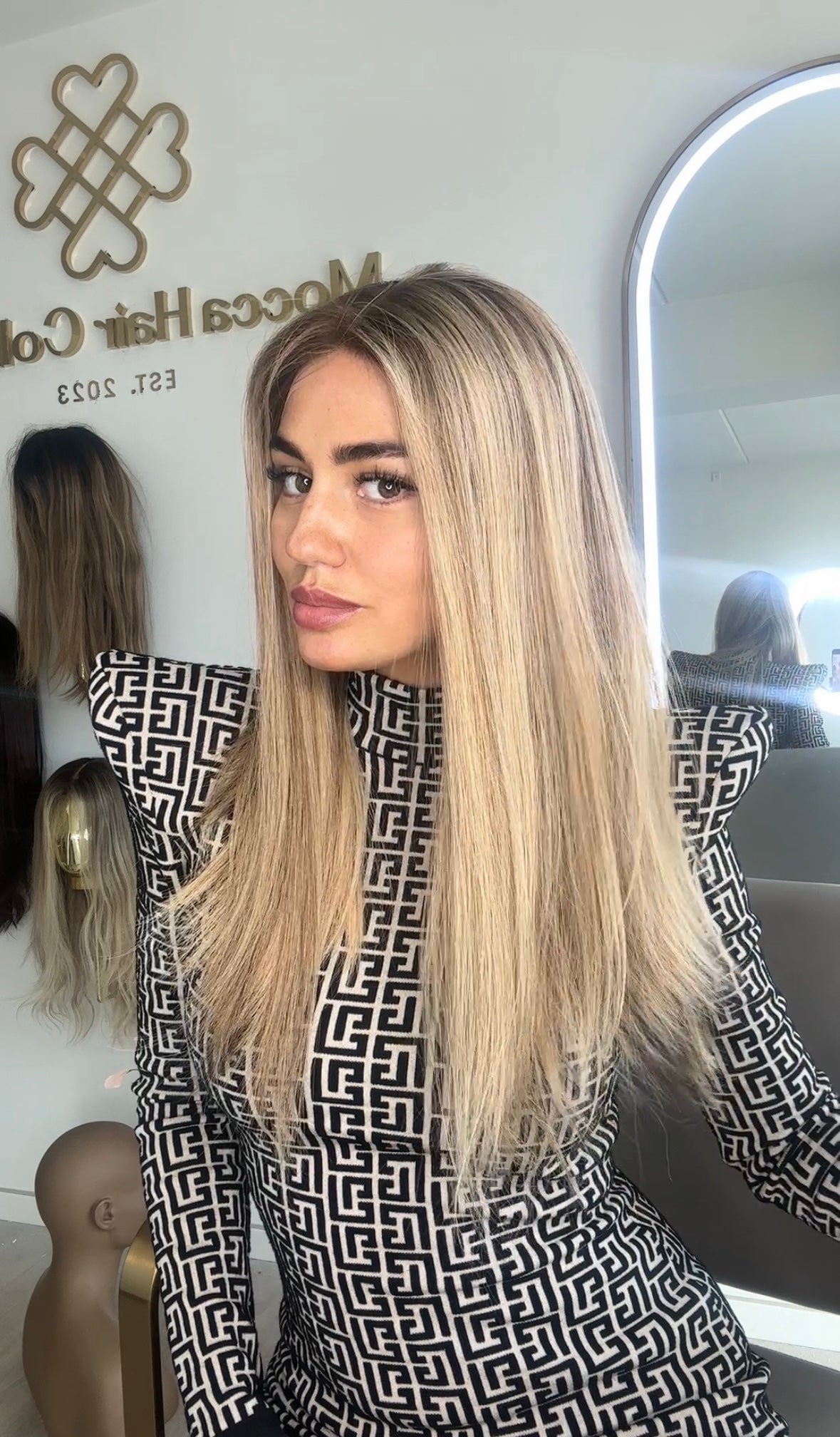 Exclusive collection - European wig - Blonde/ ashy wig