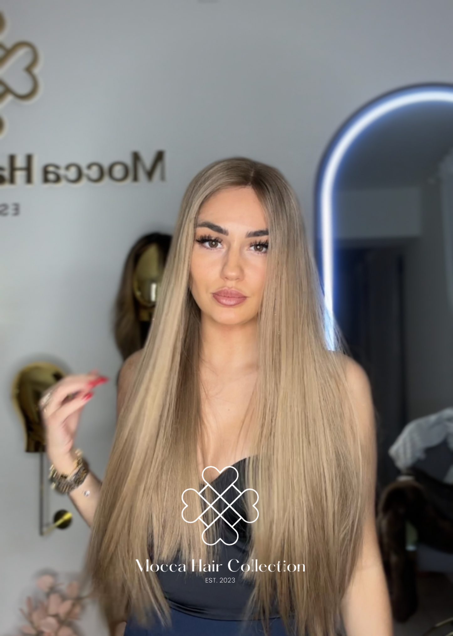 Exclusive collection - European wig - color 130/130A/18