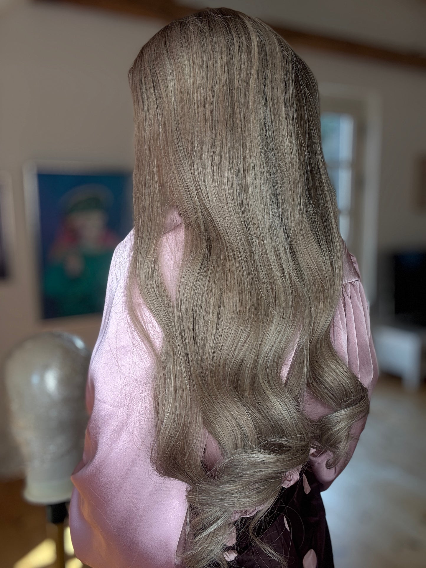 Exclusive collection - European wig - Blonde Wig With Warm Roots #10 #1001 #130A