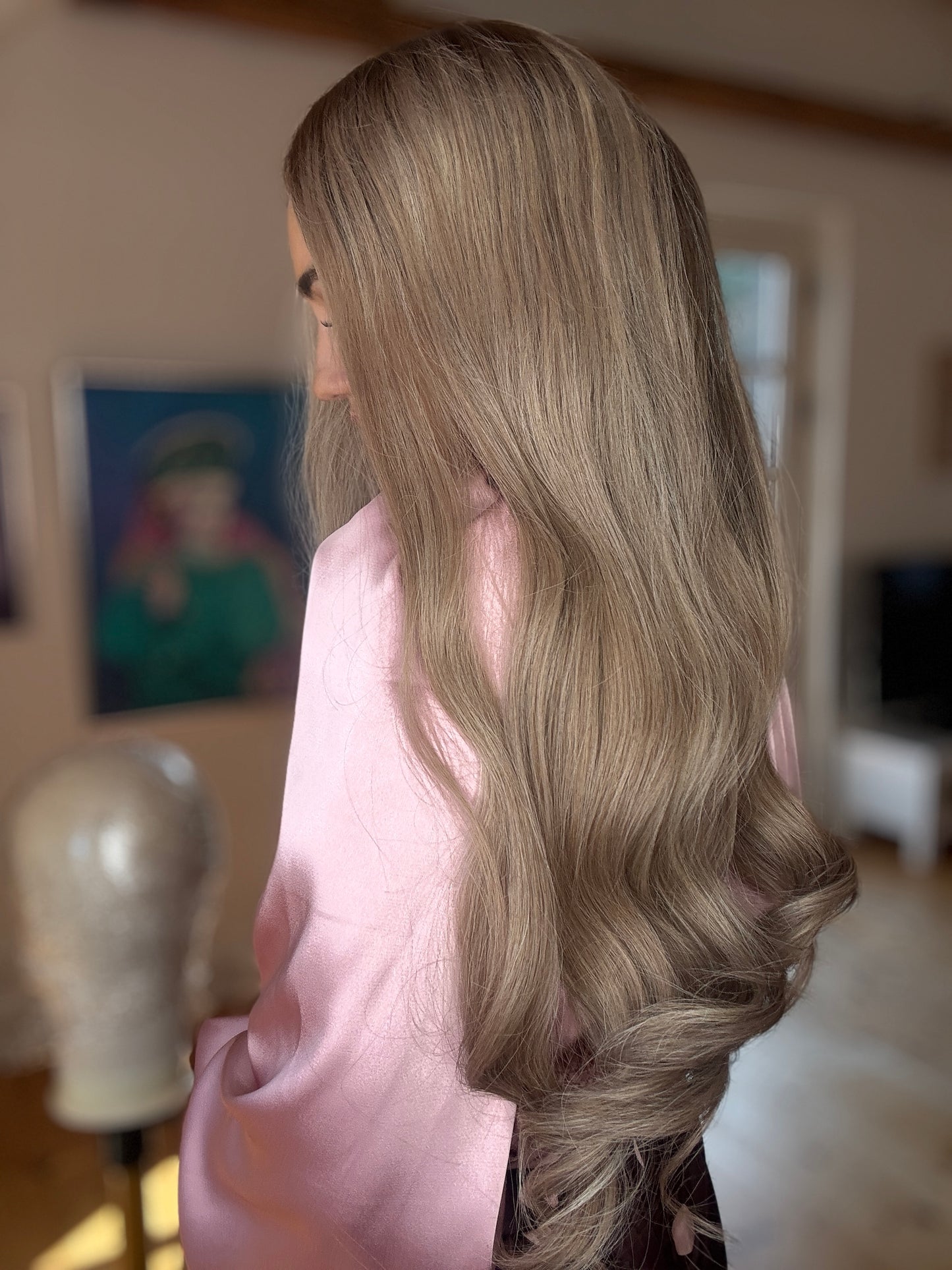 Exclusive collection - European wig - Blonde Wig With Warm Roots #10 #1001 #130A