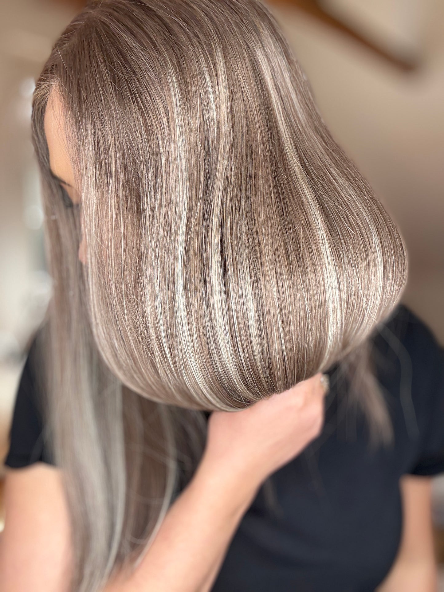 Exclusive collection - European wig - Ashy/Blonde Wig