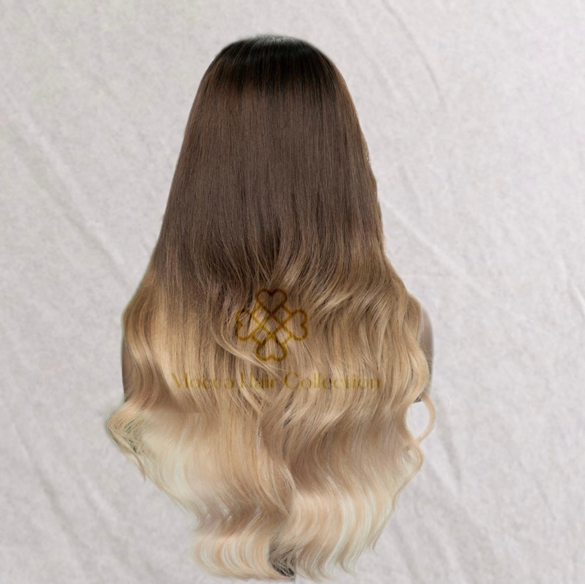 Ombré - golden blonde wig