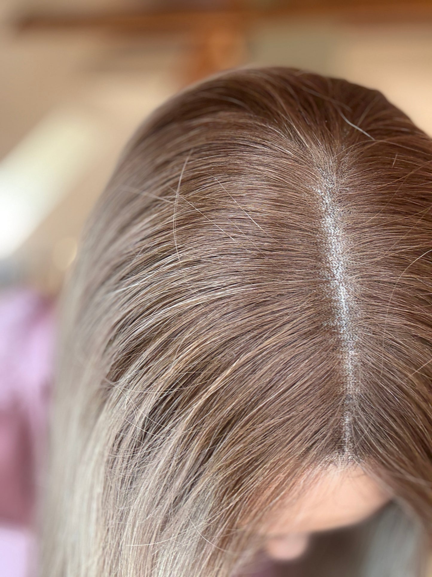 Exclusive collection - European wig - Blonde Wig With Warm Roots #10 #1001 #130A