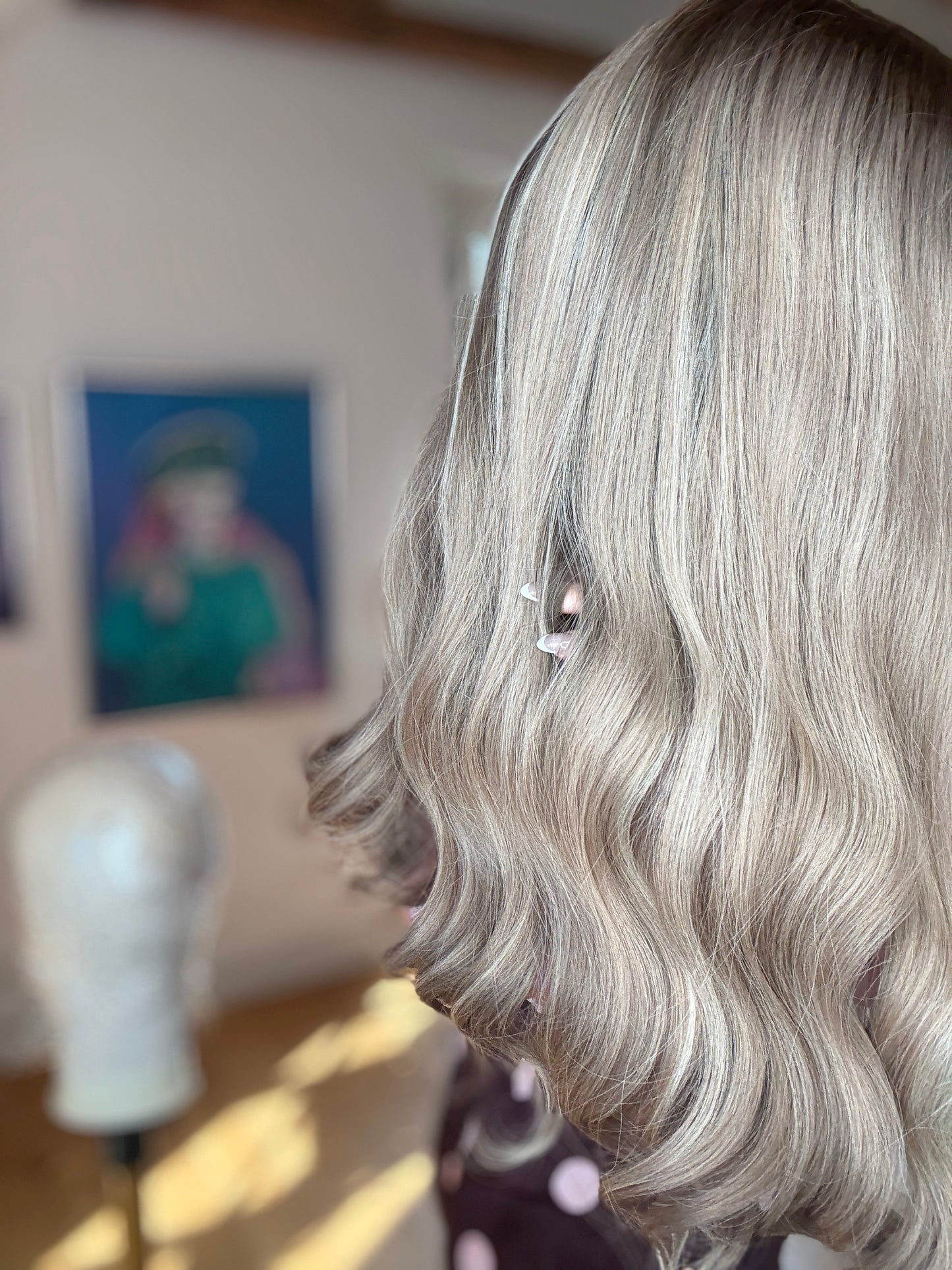Exclusive collection - European wig - Blonde Wig With Warm Roots #10 #1001 #130A