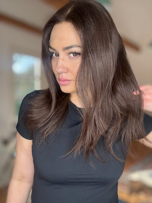 Dark Brown Wig #2,5 14"